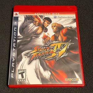 Preowned Street Fighter IV video game (PS3)